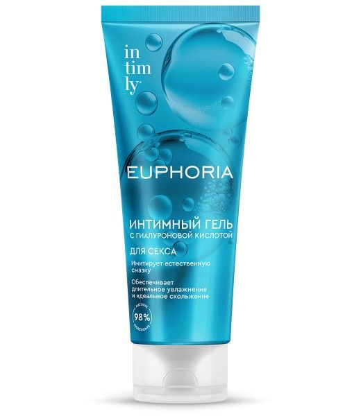 Изображение товара Интимный гель-смазка с афродизиаками Intimly Euphoria с Гиалуроновой кислотой 75мл Интимный гель-смазка с афродизиаками Intimly Euphoria с Гиалуроновой кислотой 75мл фотография