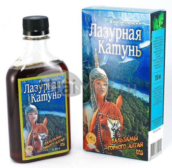 Изображение товара Бальзам Лазурная Катунь (для женщин), 250 мл Бальзам Лазурная Катунь (для женщин), 250 мл фотография