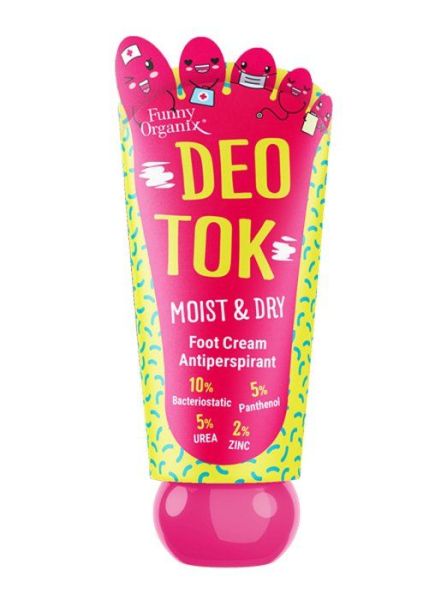 Изображение товара Крем для ног Funny organix deo-tok антиперспирант 50мл Крем для ног Funny organix deo-tok антиперспирант 50мл фотография