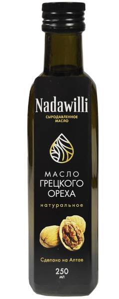 Изображение товара Масло Грецкого ореха Nadawilli 250мл Масло Грецкого ореха Nadawilli 250мл фотография
