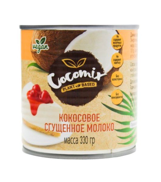 Изображение товара Молоко сгущённое кокосовое Сocomix 330г Молоко сгущённое кокосовое Сocomix 330г фотография