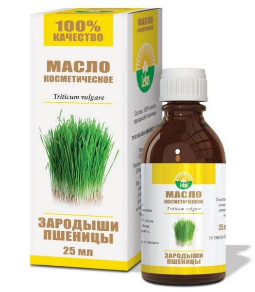 Изображение товара Масло косметическое зародышей пшеницы, 25 мл (коробка) Масло косметическое зародышей пшеницы, 25 мл (коробка) фотография