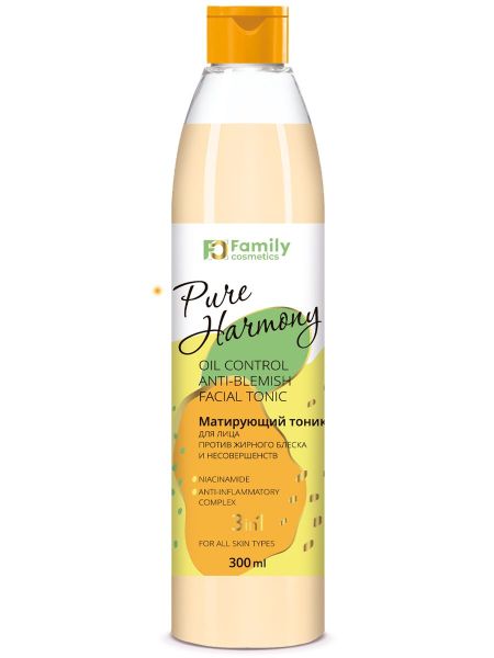 Изображение товара Вилсен Pure Harmony матирующий тоник для лица 300мл Вилсен Pure Harmony матирующий тоник для лица 300мл фотография