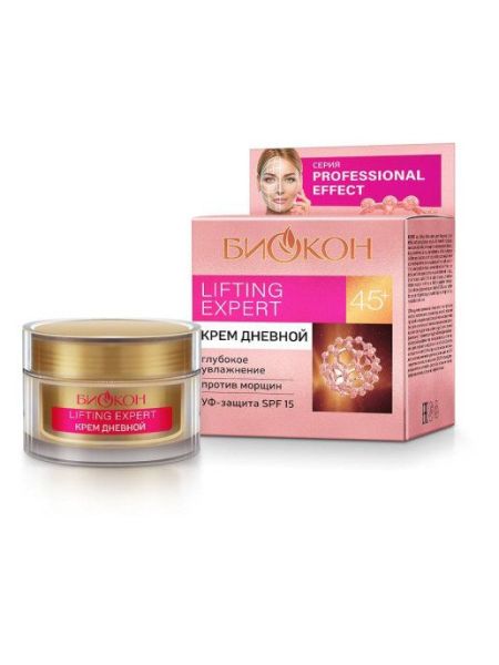 Изображение товара Биокон Professional Effect Lifting Expert 45+ крем дневной 50мл Биокон Professional Effect Lifting Expert 45+ крем дневной 50мл фотография